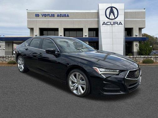 Majestic Black Pearl 2023 Acura TLX Technology