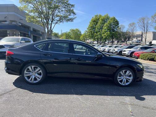 Majestic Black Pearl 2023 Acura TLX Technology
