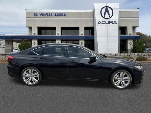 Majestic Black Pearl 2023 Acura TLX Technology
