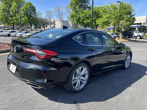 Majestic Black Pearl 2023 Acura TLX Technology
