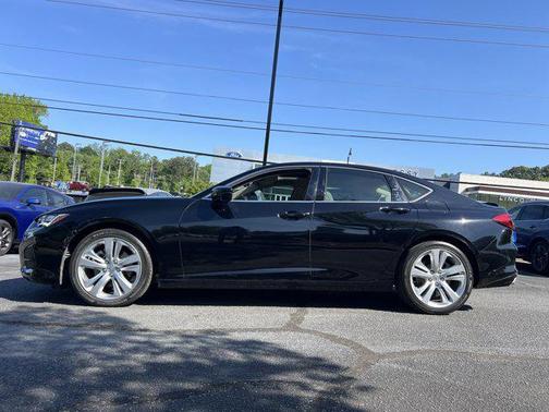 Majestic Black Pearl 2023 Acura TLX Technology