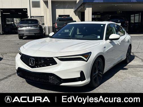 Platinum White Pearl 2024 Acura Integra w/A-Spec Package