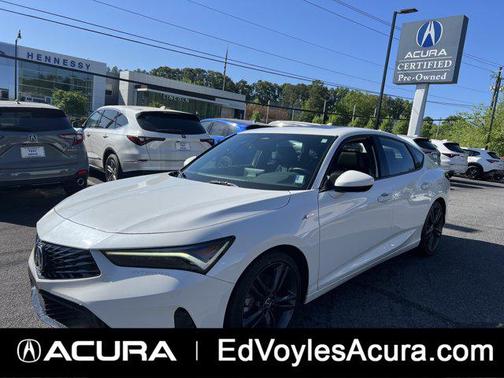 Platinum White Pearl 2024 Acura Integra w/A-Spec Package
