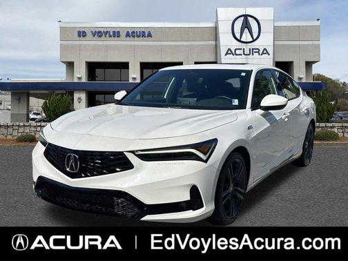 Platinum White Pearl 2024 Acura Integra w/A-Spec Package