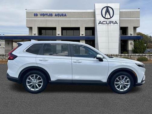 Platinum White Pearl 2025 Honda CR-V EX