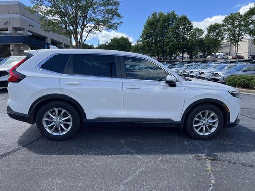 Platinum White Pearl 2025 Honda CR-V EX