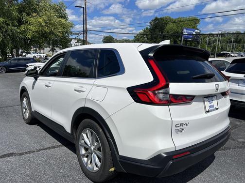 Platinum White Pearl 2025 Honda CR-V EX