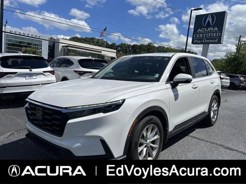 Platinum White Pearl 2025 Honda CR-V EX