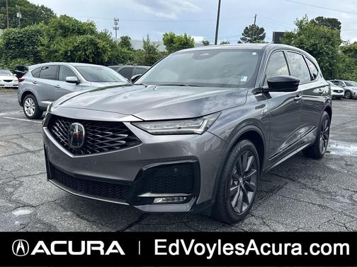 Liquid Carbon Metallic 2026 Acura MDX w/A-Spec Package