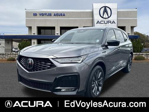 Liquid Carbon Metallic 2026 Acura MDX w/A-Spec Package