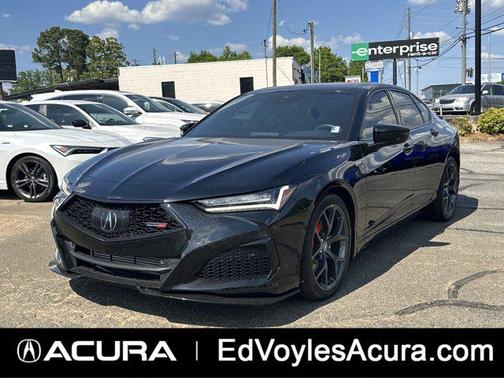 Majestic Black Pearl 2023 Acura TLX Type S