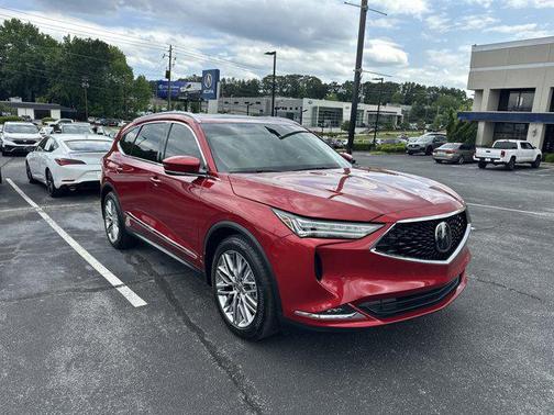 Performance Red Pearl 2023 Acura MDX w/Advance Package