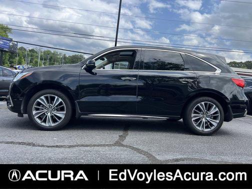 Crystal Black Pearl 2017 Acura MDX w/Technology Pkg