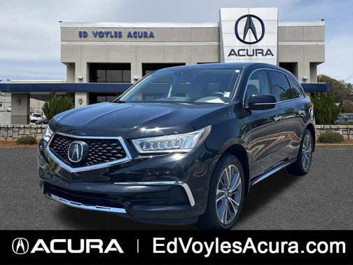 Crystal Black Pearl 2017 Acura MDX w/Technology Pkg