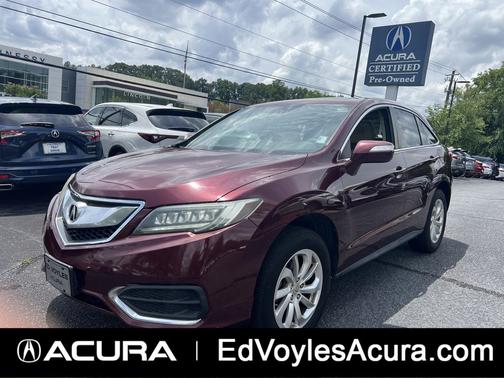 Basque Red Pearl II 2017 Acura RDX Technology Package