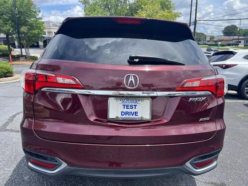 Basque Red Pearl II 2017 Acura RDX Technology Package