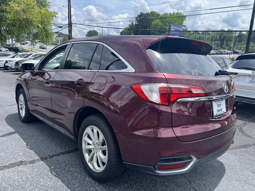 Basque Red Pearl II 2017 Acura RDX Technology Package