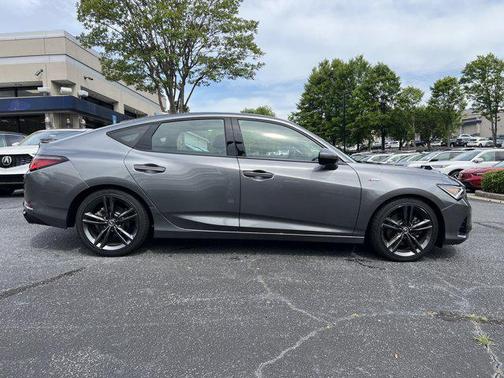 Liquid Carbon Metallic 2025 Acura Integra w/A-Spec Package