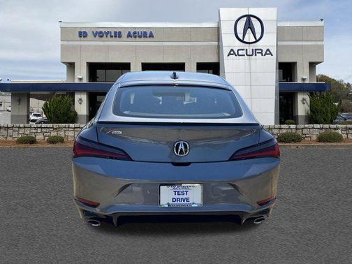 Liquid Carbon Metallic 2025 Acura Integra w/A-Spec Package