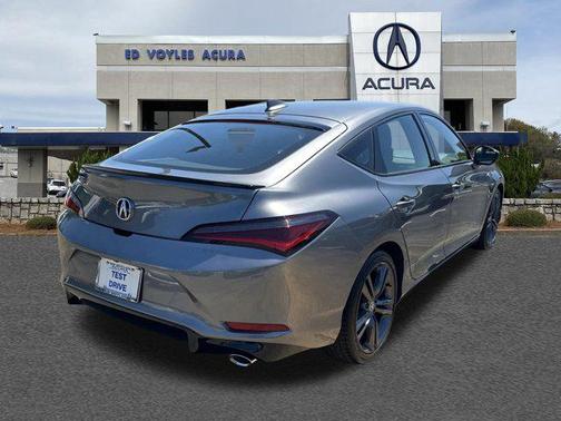 Liquid Carbon Metallic 2025 Acura Integra w/A-Spec Package