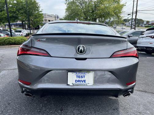 Liquid Carbon Metallic 2025 Acura Integra w/A-Spec Package