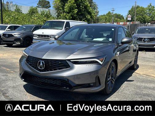 Liquid Carbon Metallic 2025 Acura Integra w/A-Spec Package