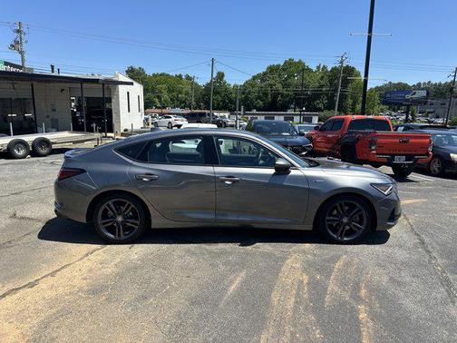 Liquid Carbon Metallic 2025 Acura Integra w/A-Spec Package