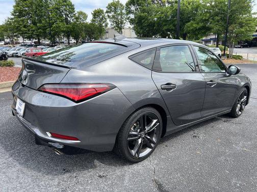 Liquid Carbon Metallic 2025 Acura Integra w/A-Spec Package
