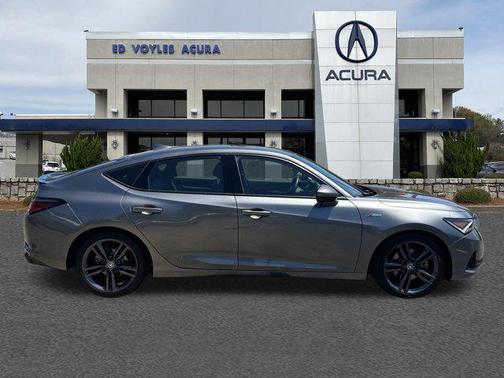 Liquid Carbon Metallic 2025 Acura Integra w/A-Spec Package