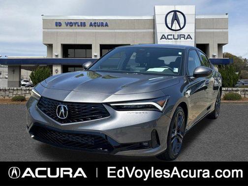 Liquid Carbon Metallic 2025 Acura Integra w/A-Spec Package