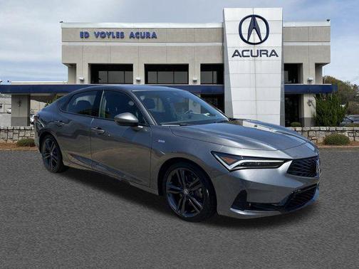 Liquid Carbon Metallic 2025 Acura Integra w/A-Spec Package
