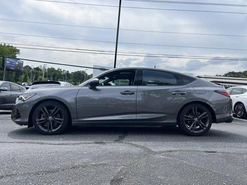 Liquid Carbon Metallic 2025 Acura Integra w/A-Spec Package