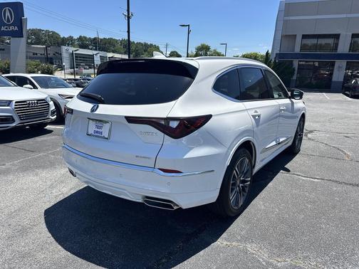 Platinum White Pearl 2025 Acura MDX w/Advance Package