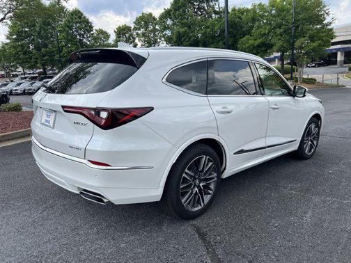 Platinum White Pearl 2025 Acura MDX w/Advance Package