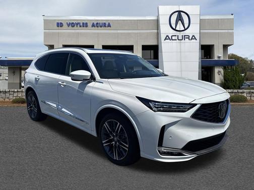 Platinum White Pearl 2025 Acura MDX w/Advance Package