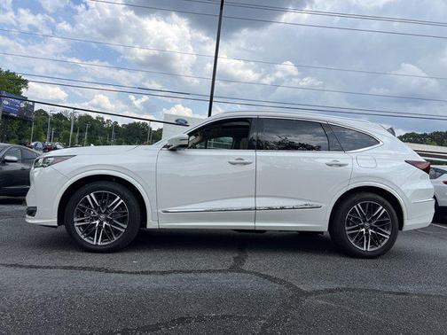 Platinum White Pearl 2025 Acura MDX w/Advance Package