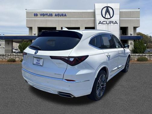 Platinum White Pearl 2025 Acura MDX w/Advance Package