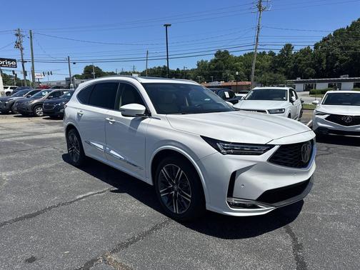 Platinum White Pearl 2025 Acura MDX w/Advance Package