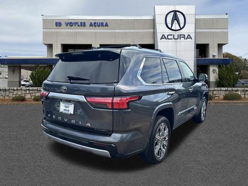 Magnetic Gray Metallic 2025 Toyota Sequoia Capstone