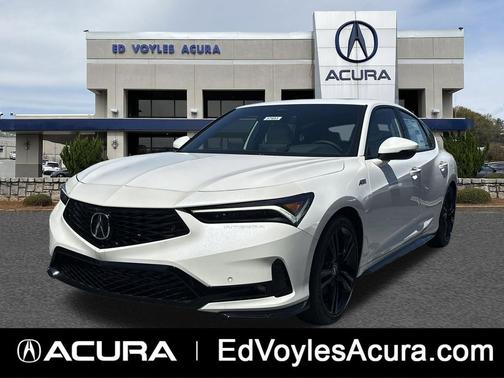 Platinum White Pearl 2026 Acura Integra w/A-Spec Technology Package