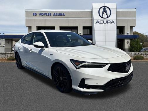 Platinum White Pearl 2026 Acura Integra w/A-Spec Technology Package