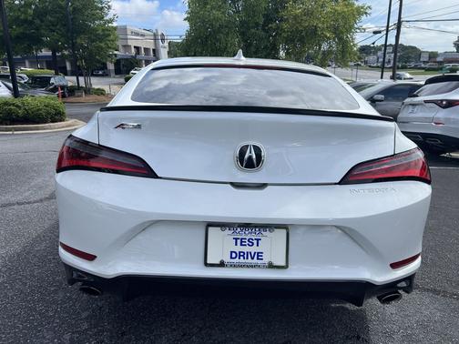 Platinum White Pearl 2024 Acura Integra w/A-Spec Package