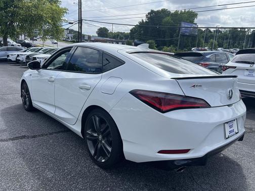 Platinum White Pearl 2024 Acura Integra w/A-Spec Package