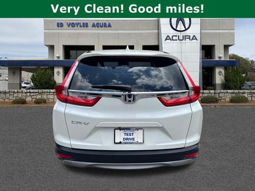 White Diamond Pearl 2018 Honda CR-V EX-L