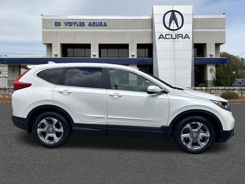 White Diamond Pearl 2018 Honda CR-V EX-L