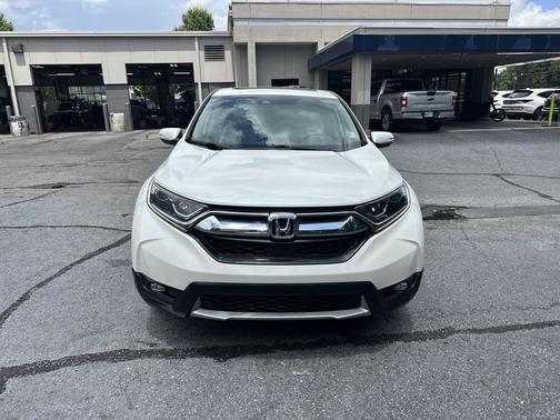 White Diamond Pearl 2018 Honda CR-V EX-L