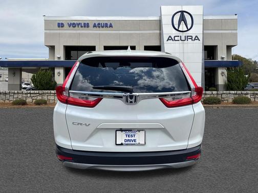 White Diamond Pearl 2018 Honda CR-V EX-L