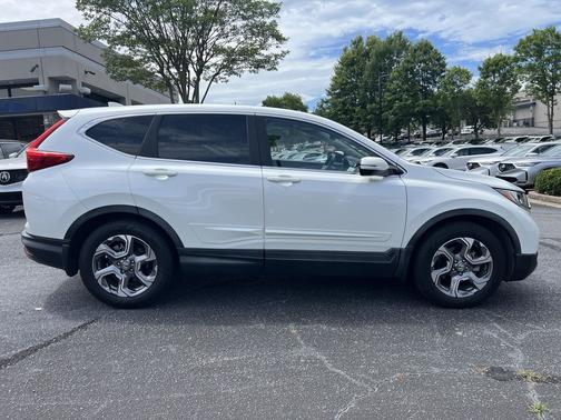 White Diamond Pearl 2018 Honda CR-V EX-L