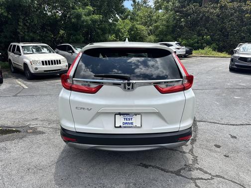 White Diamond Pearl 2018 Honda CR-V EX-L