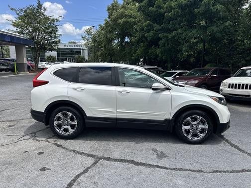White Diamond Pearl 2018 Honda CR-V EX-L